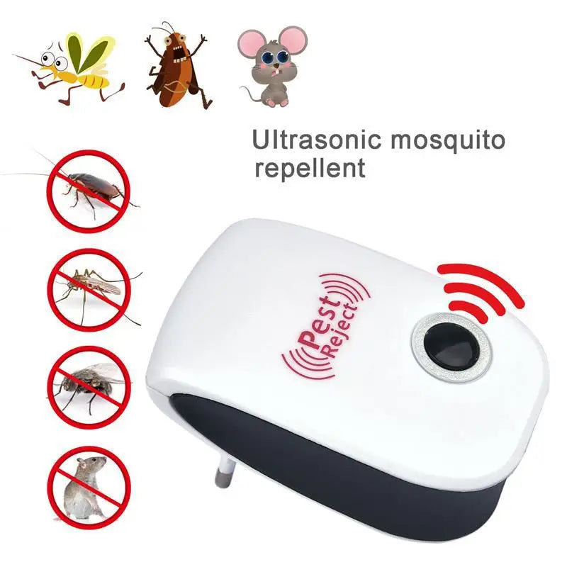 Repelente Ultrasónico de Insectos y Roedores