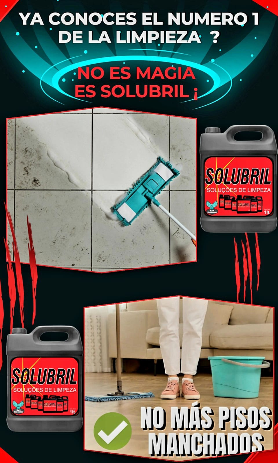 TRIO-OVEN CLEANER - SOLUBRIL-CHANO