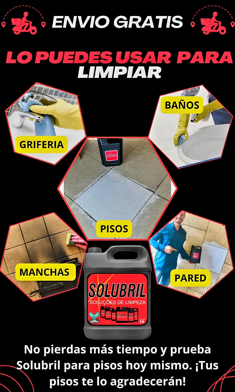 TRIO-OVEN CLEANER - SOLUBRIL-CHANO