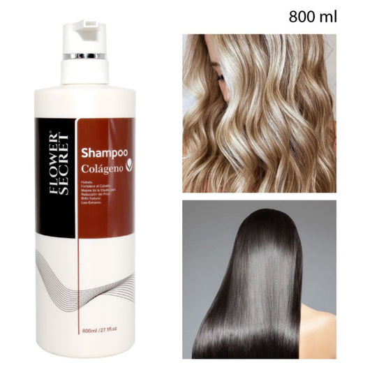 Brillo Eterno – Shampoo con Colágeno FS Hidrolizado 800 ml | Reparación + Hidratación